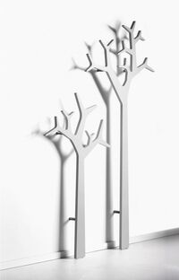 Tree Kledingrek H194 Wit