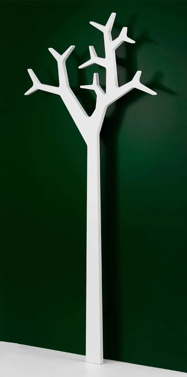 Tree Coat Rack H134 White