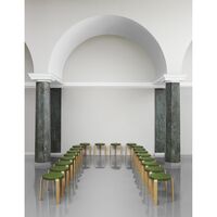 Tap Stool Walnut/ Olive