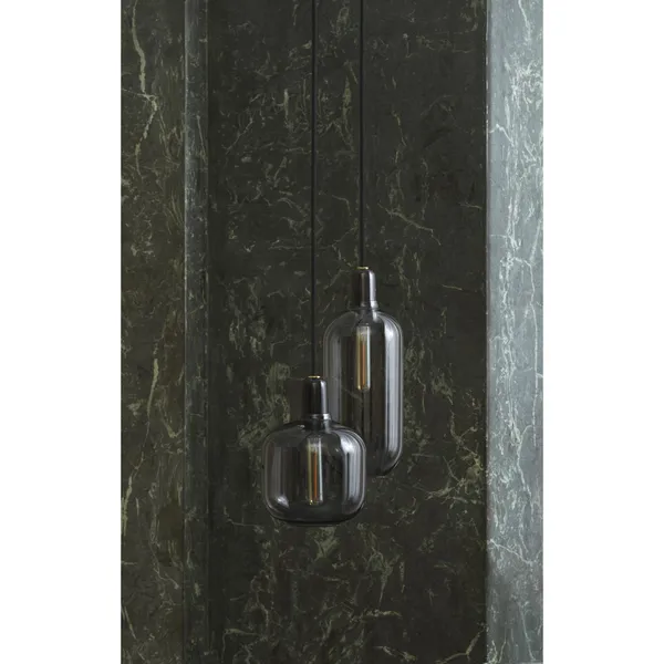 Amp Pendant Large Gold/Green
