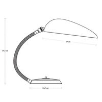 Grossman Collection Cobra Bordlampe Sort