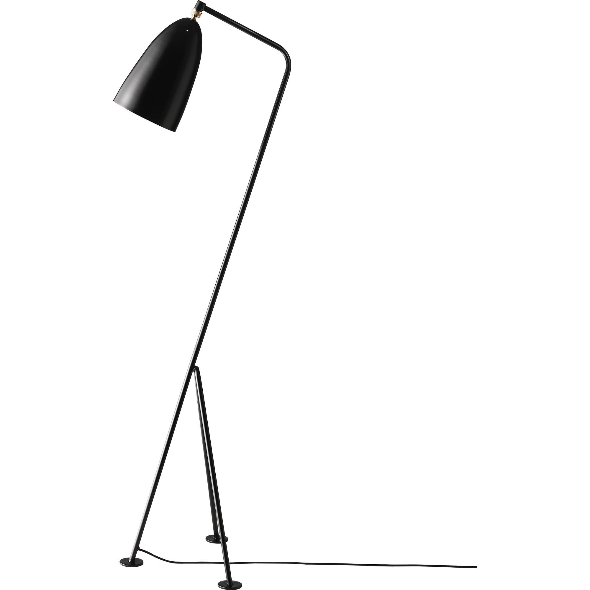 Grossman Collection Gr&auml;shoppa Golvlampa Svart