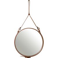 Adnet Tan Leder Ø58 cm