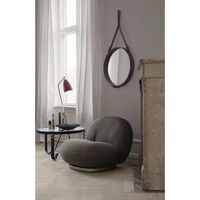 Adnet Tan Leder Ø58 cm