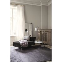 Adnet Wall Mirror Rectangular Tan Leather 65 x 115 cm