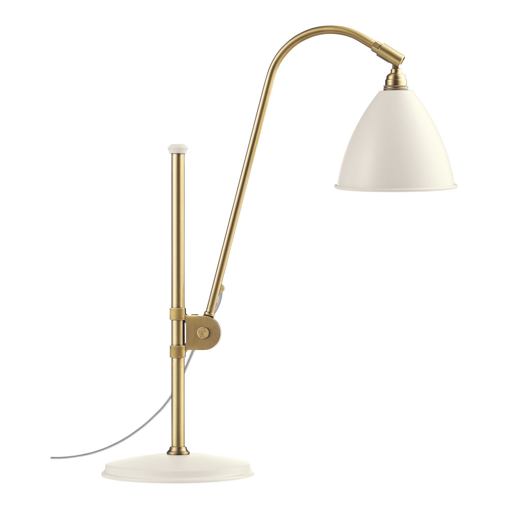 Bestlite BL1 Bordlampe Mat Hvid/Messing