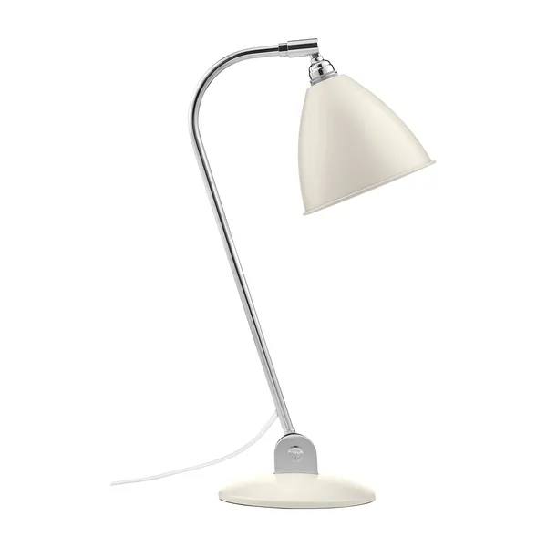 Bestlite BL2 Table Lamp Chrome/ Matt White