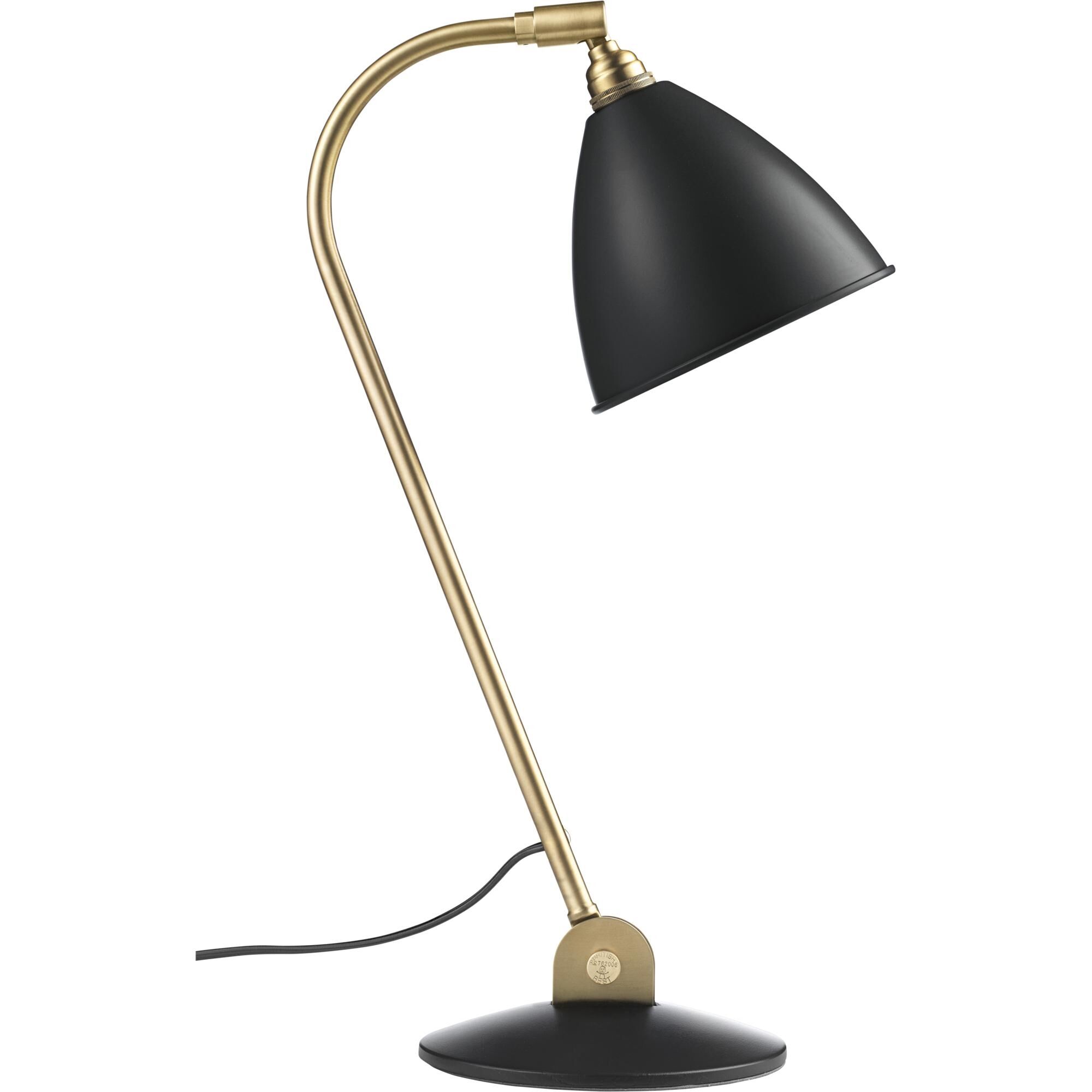Bestlite BL2 Bordslampa Svart/ M&auml;ssing