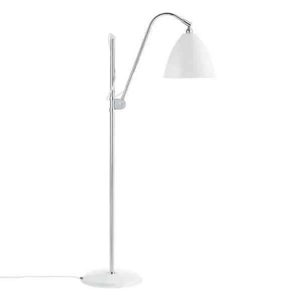 Bestlite BL3M Floor Lamp Matt White/ Chrome
