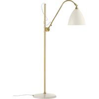 Bestlite BL3M Vloerlamp Mat Wit/ Messing