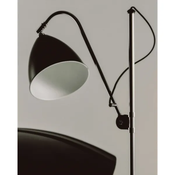 Bestlite BL3M Vloerlamp Mat Wit/ Messing