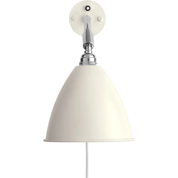 Bestlite BL7 Vägglampa Krom/ Matt Vit
