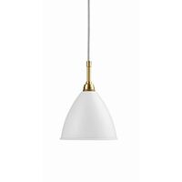 Bestlite BL9S Hanglamp Klein Mat Wit/ Messing