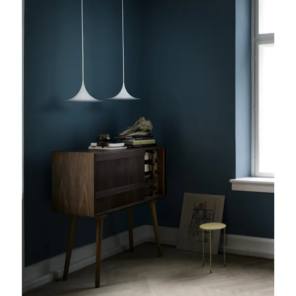 Semi Pendant Small Matt White