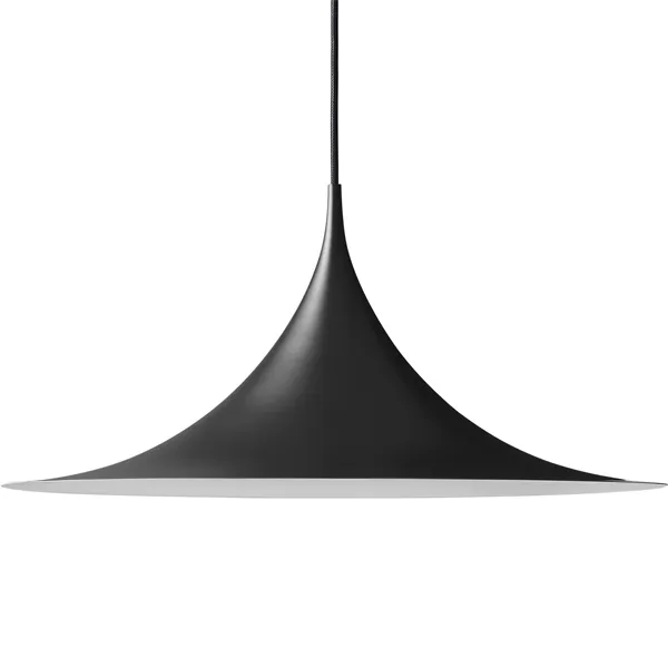 Semi Pendant Large Matt Black