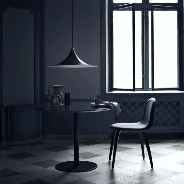 Semi Pendant Large Matt Black