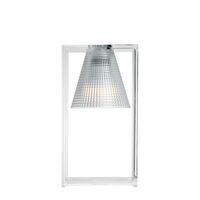 Light-Air Table Lamp Sculpted Crystal