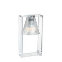 Light-Air Table Lamp Sculpted Crystal