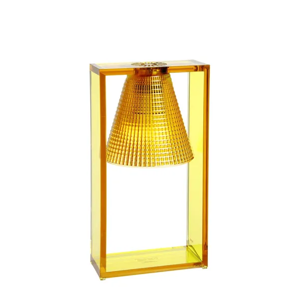 Light-Air Table Lamp Sculpted Amber