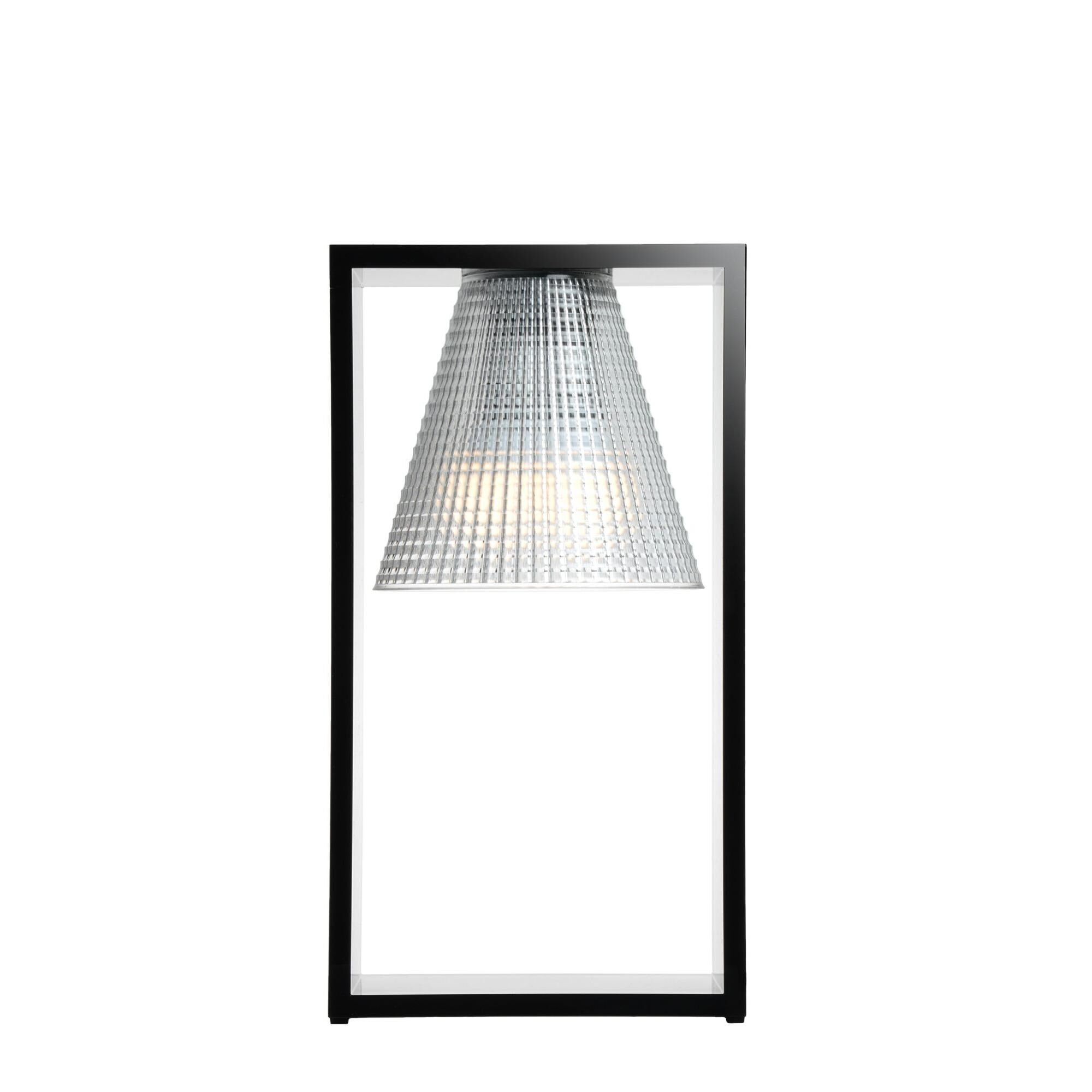 Light-Air Bordslampa Sculpted Svart/Kristall