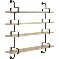 Démon Regal L155 cm 4 Regale Eiche