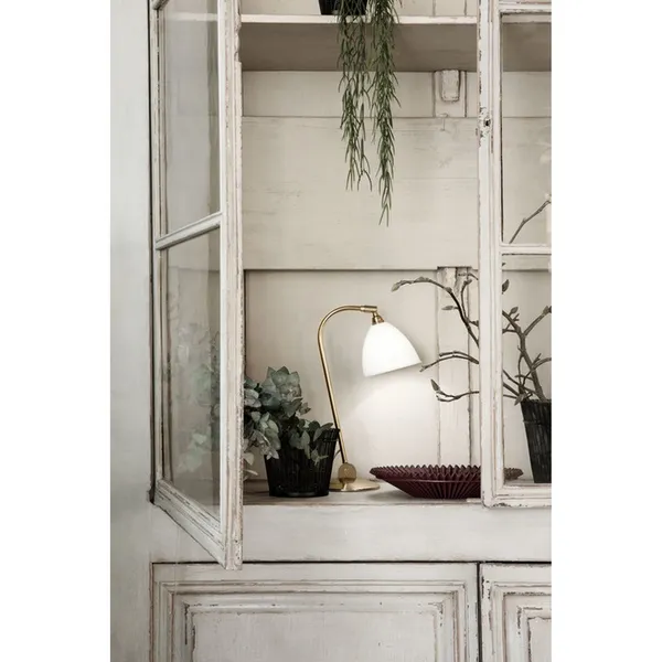 Bestlite BL2 Table Lamp Brass/ Porcelain