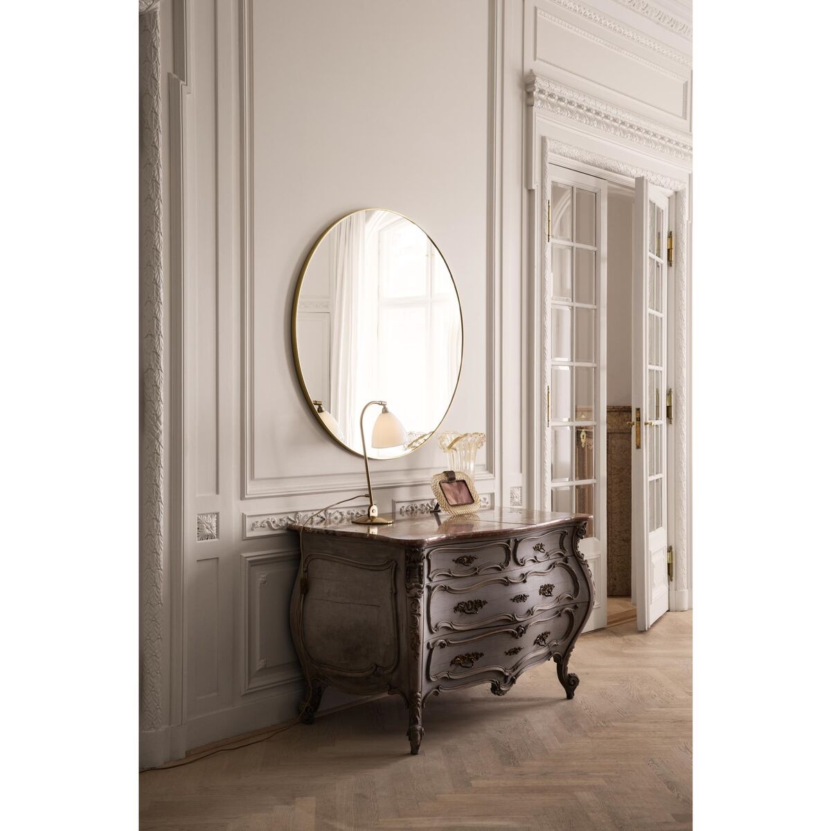 Bestlite BL2 Table Lamp Brass/ Porcelain