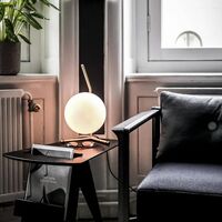 IC T1 Short Table Lamp Chrome