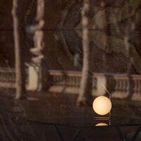 IC T1 Short Table Lamp Chrome