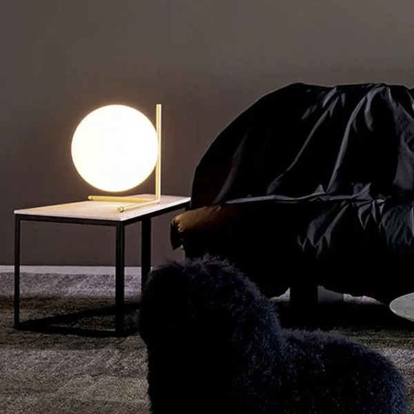 IC T2 Table Lamp Chrome