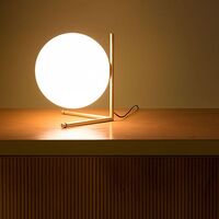 IC T2 Table Lamp Chrome