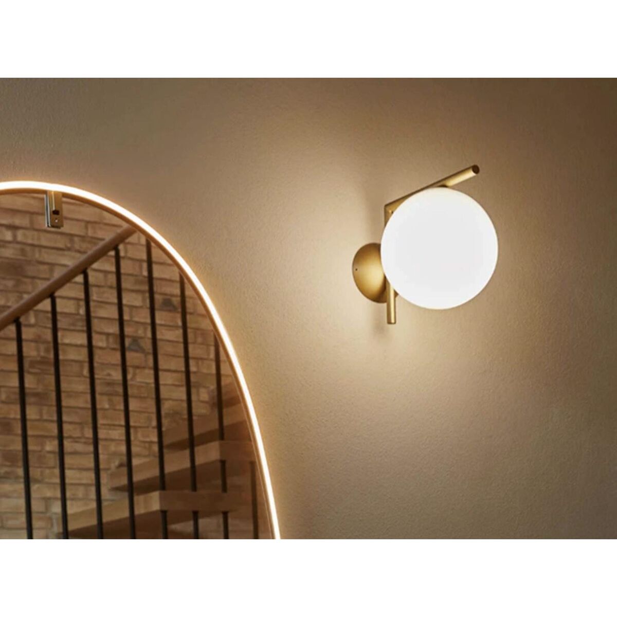 IC C/W 1 Wandlamp Chroom