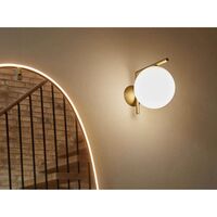 IC C/W 1 Wandlamp Chroom