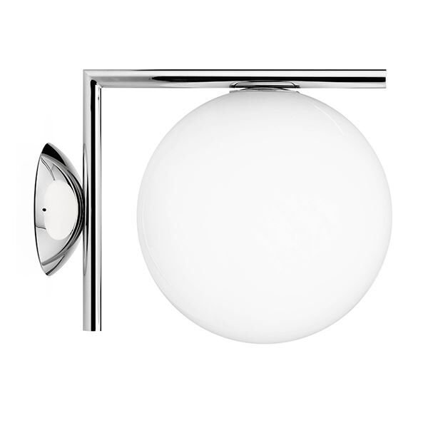IC C/W 2 Vegglampe Krom