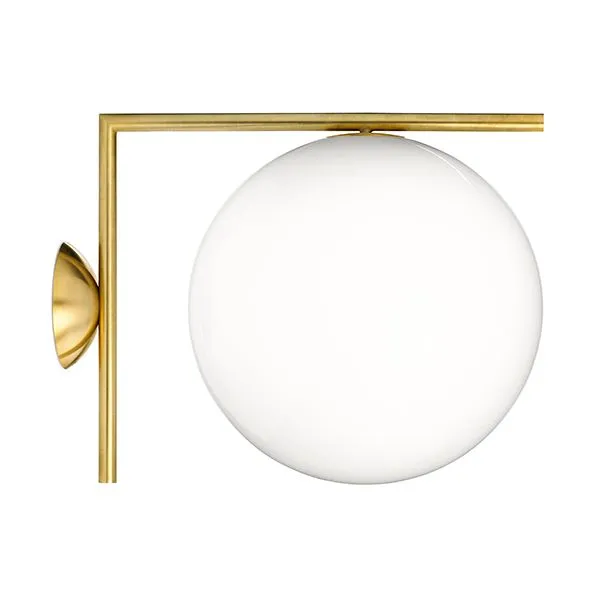 IC C/W 2 Wall Lamp Brass