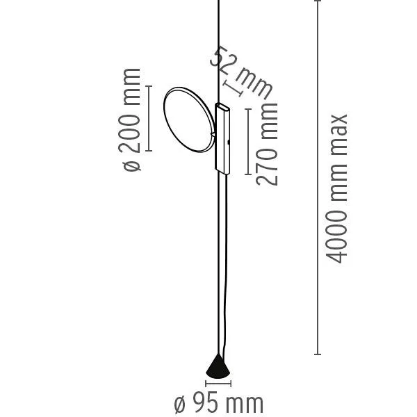 OK Pendant Black