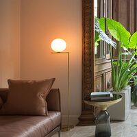IC F2 Floor Lamp Brass