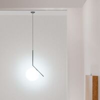 IC S1 Pendelleuchte Chrom