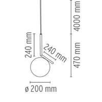 IC S1 Hanglamp van Messing