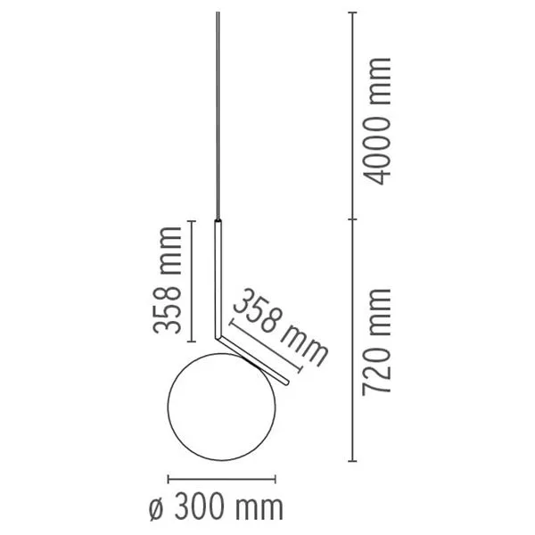 IC S2 Pendant Brass