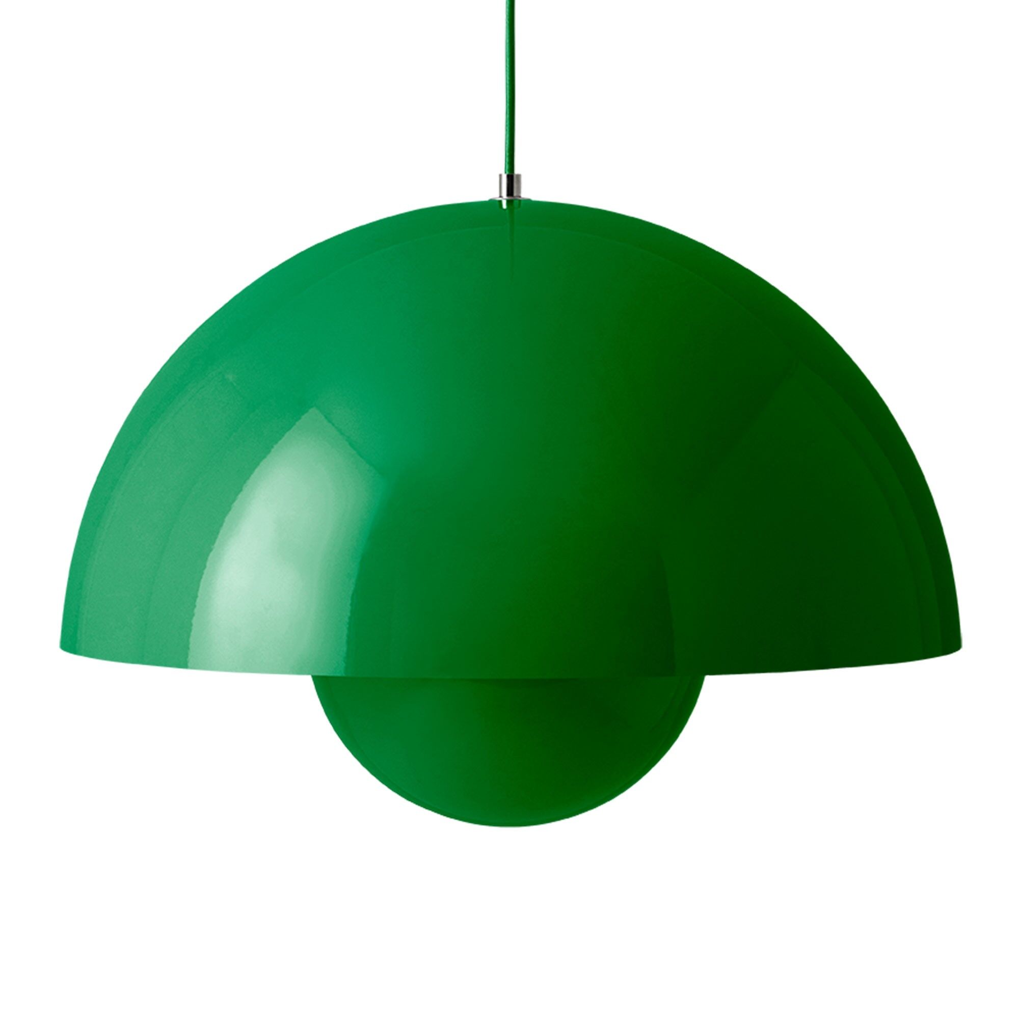 Flowerpot VP2 Hengelampe Signal Green