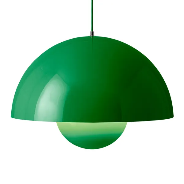 Flowerpot VP2 Pendelleuchte Signal Green