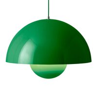 Flowerpot VP2 Pendelleuchte Signal Green