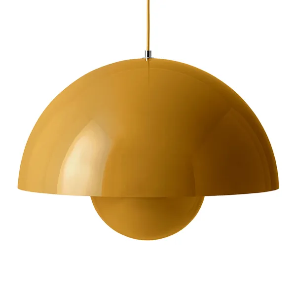 Flowerpot VP2 Pendant Mustard