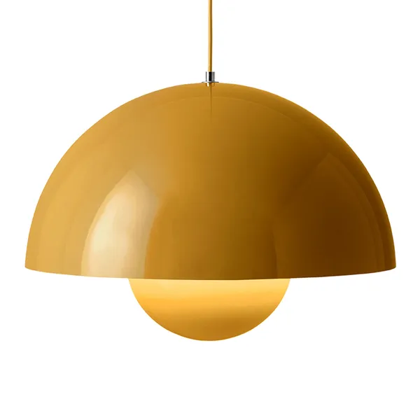 Flowerpot VP2 Pendant Mustard