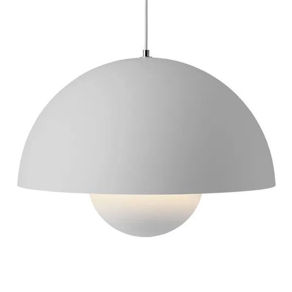 Flowerpot VP2 Pendant Matt Light Grey