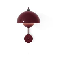 Flowerpot VP8 Wall Lamp Dark Plum
