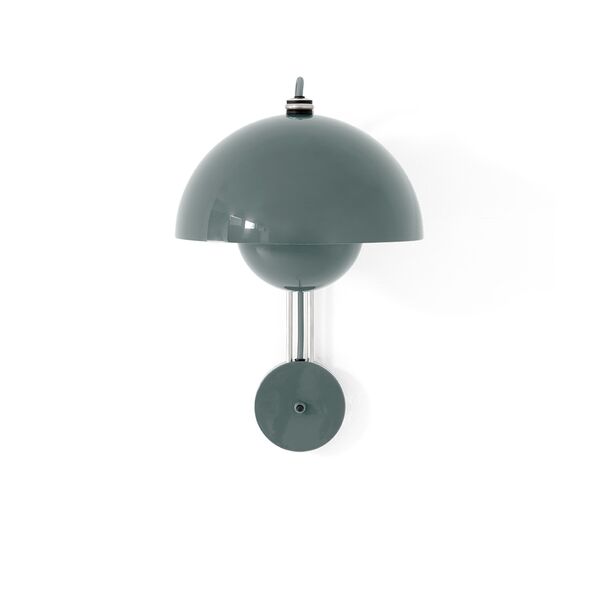Flowerpot VP8 Wall Lamp Stone Blue