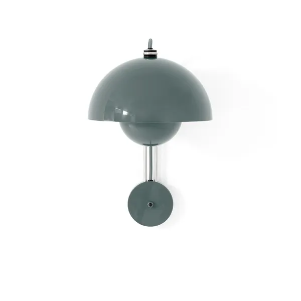 Flowerpot VP8 Wall Lamp Stone Blue