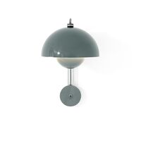 Flowerpot VP8 Wall Lamp Stone Blue